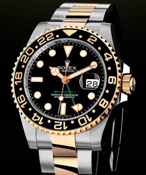 rolex gmt acciaio oro ghiera ceramica|Acquista Rolex GMT.